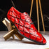 Marco_Di_Milano Olivieri Red Luxury Leather Shoe
