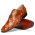 Marco Di Milano Olivieri Cognac Pirarucu Dress Shoe Oxfords