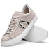 Zelli Olympias Python and Sueded Goatskin Luxury Sneakers in Grey
