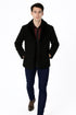 Original Long Sheepskin Black Western Jacket