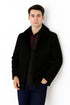 Original Long Sheepskin Black Western Jacket