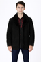 Original Long Sheepskin Black Western Jacket