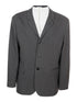 Mens Charcoal Grey Three Buttons Western Blazer – Classic Fit Cowboy Style Three Button Formal Dress Jacket