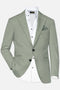 Men’s Sage Green Blazer – Two Button Notch Lapel Formal Jacket for Wedding, Summer and Party Wear in Light Green Sport Jacket