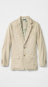 Men’s Khaki Linen Sport Coat – Lightweight Beige Blazer for Summer Weddings & Smart Casual Wear