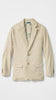Men’s Khaki Linen Sport Coat – Lightweight Beige Blazer for Summer Weddings & Smart Casual Wear