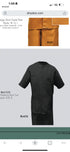 Men’s Black Banded Collar Walking Suit – Short Sleeve Shirt and Matching Pants Banded Collar Linen Fabric