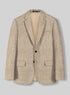 Men’s Light Tan Sand Tweed Cowboy Blazer – Country Style Western Jacket for Casual, Ranch, Saco Para Vaquero