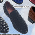 Men’s Black Studded Loafers – Sparko 09 Luxury Slip-On Dress Shoes with Spikes for Party, Prom, and Formal Events