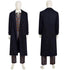Men’s Black Long Overcoat – Doctor Who Fourteenth Doctor David Tennant Inspired Costume Coat
