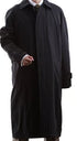 Men’s Neo Matrix Inspired Black Trench Coat – Long Full-Length Gothic Movie Style Overcoat