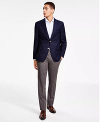 Men’s Navy Blue Club Blazer with Gold Buttons – Ted Lasso Inspired Classic Sport Coat