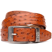 Marco Di Milano Domenico Belt Cognac Leather Shoe