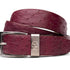 Marco_Di_Milano Domenico Belt Wine Leather Luxury Shoe
