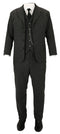 3-Piece Burford Sack Suit - Gray Tweed