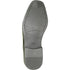Bravo Mens Classic Plain Square Toe Shiny Patent Tuxedo Dress Shoe in Black