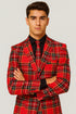 Plaid Christmas Suit