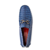 Marco_Di_Milano Parma Blue Jeans Leather Shoe