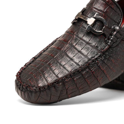 Marco Di Milano Parma Black Cherry Caiman Belly Bit Drivers