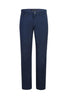 "Pelago Men's Stretch Chino Dress Pants with 5-Pocket Design - Blue" - Elegant Mensattire
