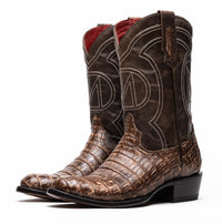 Marco_Di_Milano Phoenix Stone Brown Luxury Shoe