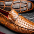 Marco_Di_Milano Pia Cognac Leather Luxury Shoe