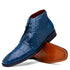 Marco Di Milano Pietro Blue Jean Alligator Chukka Boots