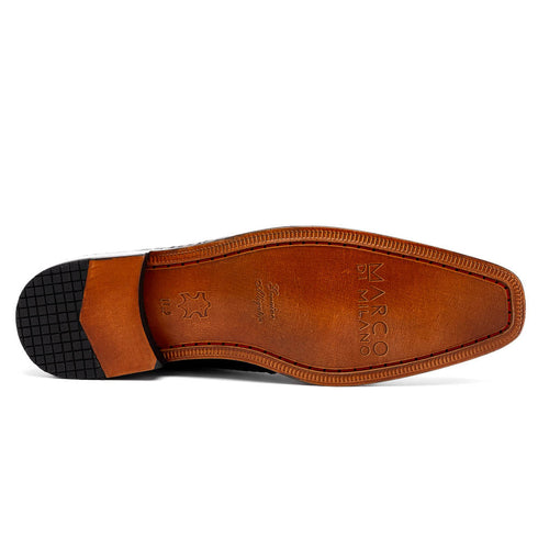 Marco Di Milano Pietro Black Alligator Chukka Boots