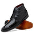 Marco Di Milano Pietro Black Alligator Chukka Boots