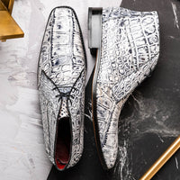 Marco_Di_Milano Pietro Newspaper: Luxury Leather Dress Shoe