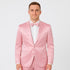 Pink Satin Tuxedo Set – Stylish 4-Piece for Weddings & Proms