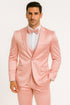 Pink-satin-tux-wedding-prom