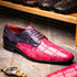 Marco_Di_Milano Pissa: Pink Purple Leather Loafers