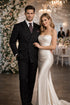 Pleated Suit - Mens Suits With Pleated Pant - Regular Fit Double Breasted Suit - Black Suit