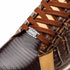 Marco Di Milano Portici Orix Men's Exotic Lizard / Crocodile Casual Sneakers