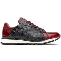Marco Di Milano Portici Wine/Black Leather Loafers