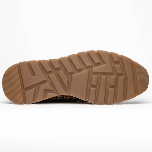 Marco Di Milano Portici Orix Men's Exotic Lizard / Crocodile Casual Sneakers