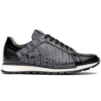 Marco Di Milano Portici Gray/Black Leather Oxford Shoe