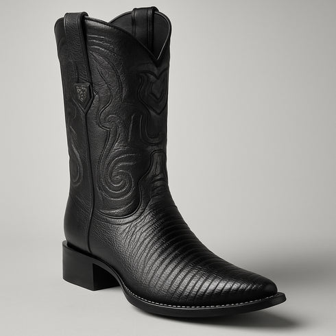 Men's Wild West Teju Lizard Skin 3X Toe Boots 29507