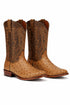 Dan Post Gehrig Men's Saddle Western Ostrich Boots