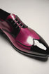 Patina Finish Calfskin Lace-up Shoe