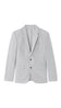 Slim Fit Bi-Stretch Suit Jacket - Light Grey