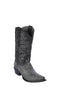 Los Altos Sanded Snip Toe Lizard Boots