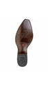Los Altos Snip Toe Lizard Boots
