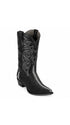 Los Altos Row Stone Stingray Snip Toe Boot - Black