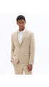 Men's Slim Fit Bi-Stretch Suit Jacket - Beige