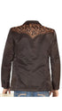 Lamasini Men's Embroidered Western Blazer – Slim Fit (ID 506)