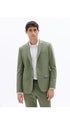 Slim Fit Bi-Stretch Suit Jacket - Light Green