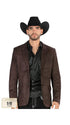 Lamasini Men's Plain Western Blazer – Slim Fit (ID 510)