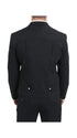 Men's Black Western Suit 2-Piece - Cowboy Suit with Western Yoke & Pearl Snaps